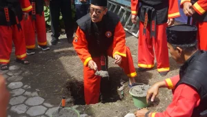 Peletakan Batu Pertama Padepokan Tapak Suci