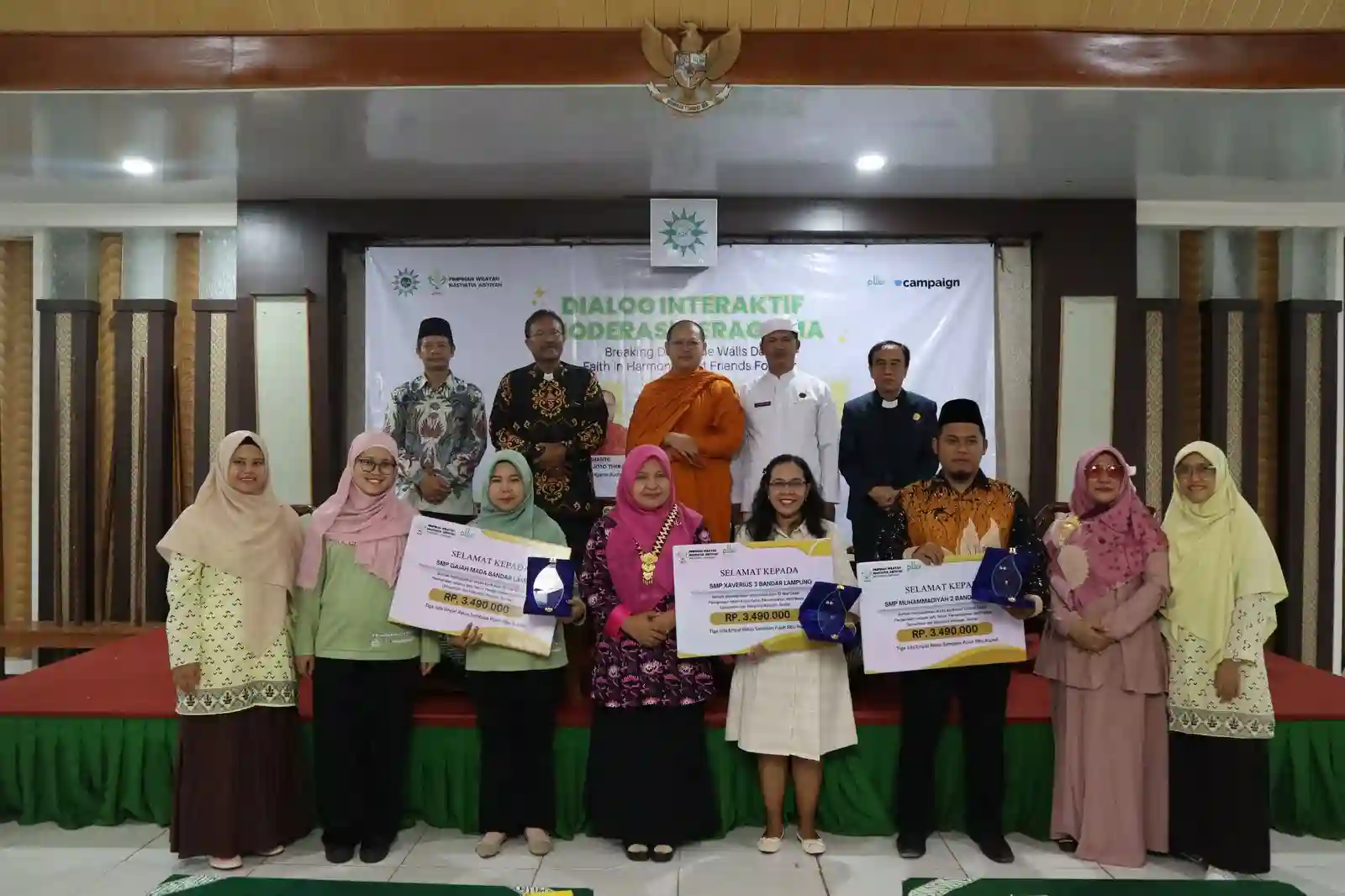 Acara Breaking The Walls Day PWNA Lampung