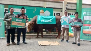 Lazismu Terima Bantuan Hewan Kurban dari Shopee Barokah