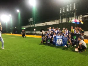 Irwan Akib saat meninjau Mini Soccer LPO Muhammadiyah