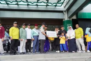 Wali Kota Pekanbaru ikut Semarakkan Gerak Jalan Univ. Muhammadiyah Riau