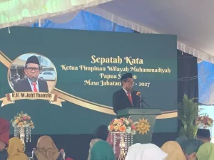 Ketua Pimpinan Wilayah Muhammadiyah Papua Selatan Jufri Thamrin