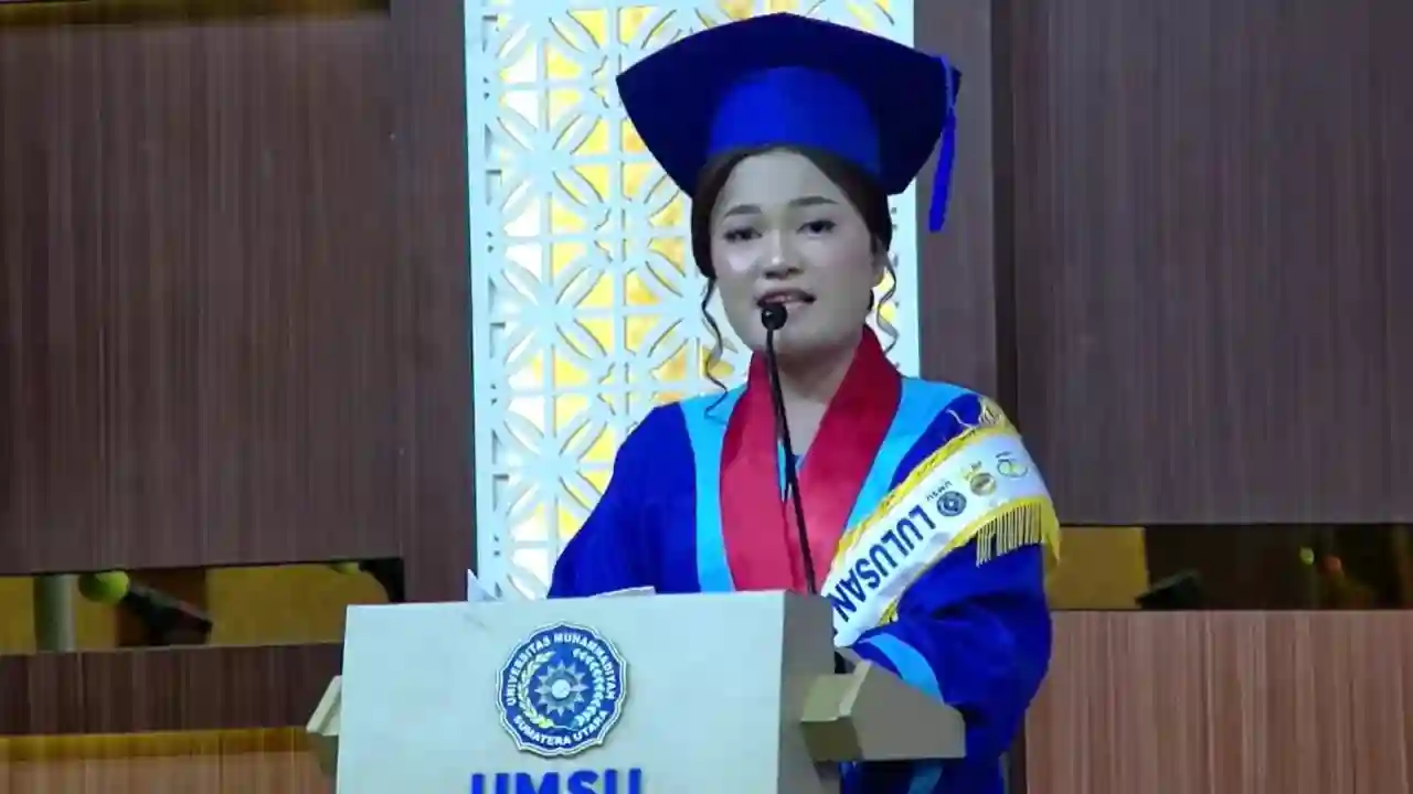 Laura Amandasari Mahasiswi Kristen yang berkuliah di UM Sumatera Utara