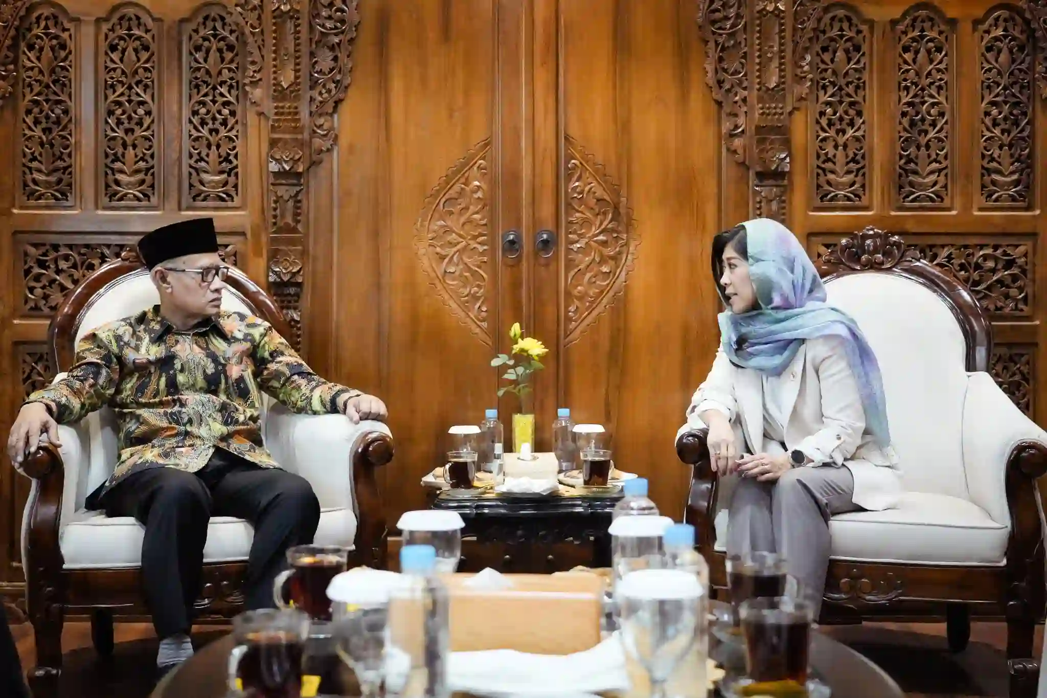 Menteri Komdigi Temui Muhammadiyah Perkuat Literasi Digital