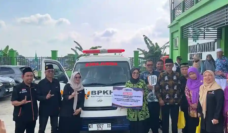 Ambulans Bantuan BPKH–Lazismu Perkuat Kesiapsiagaan Bencana di Kaltim