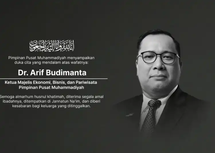 Arif Budimanta Berpulang, PP Muhammadiyah Sampaikan Belasungkawa yang mendalam