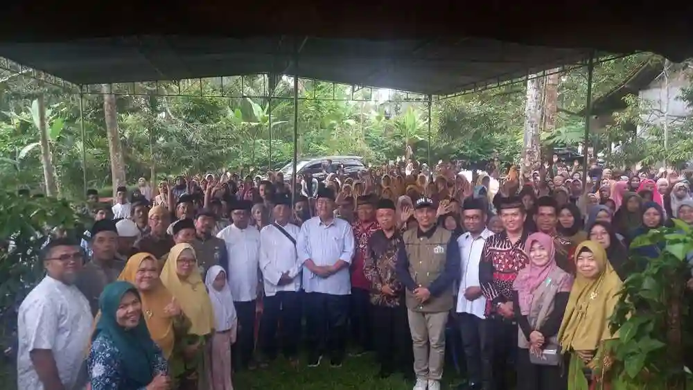 Bupati Kulonprogo Puji Pengajian Mualaf Gunung Kelir