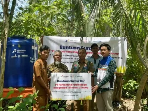 Pertamina dan Lazismu Cilacap Salurkan Bantuan Sumur Bor, Warga Dusun Wanadadi Kini Bisa Nikmati Air Bersih