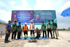 Perkuat pemenuhan Gizi Nasional peletakan batu pertama dapur SPPG Universitas Muhammadiyah Sumatera Utara