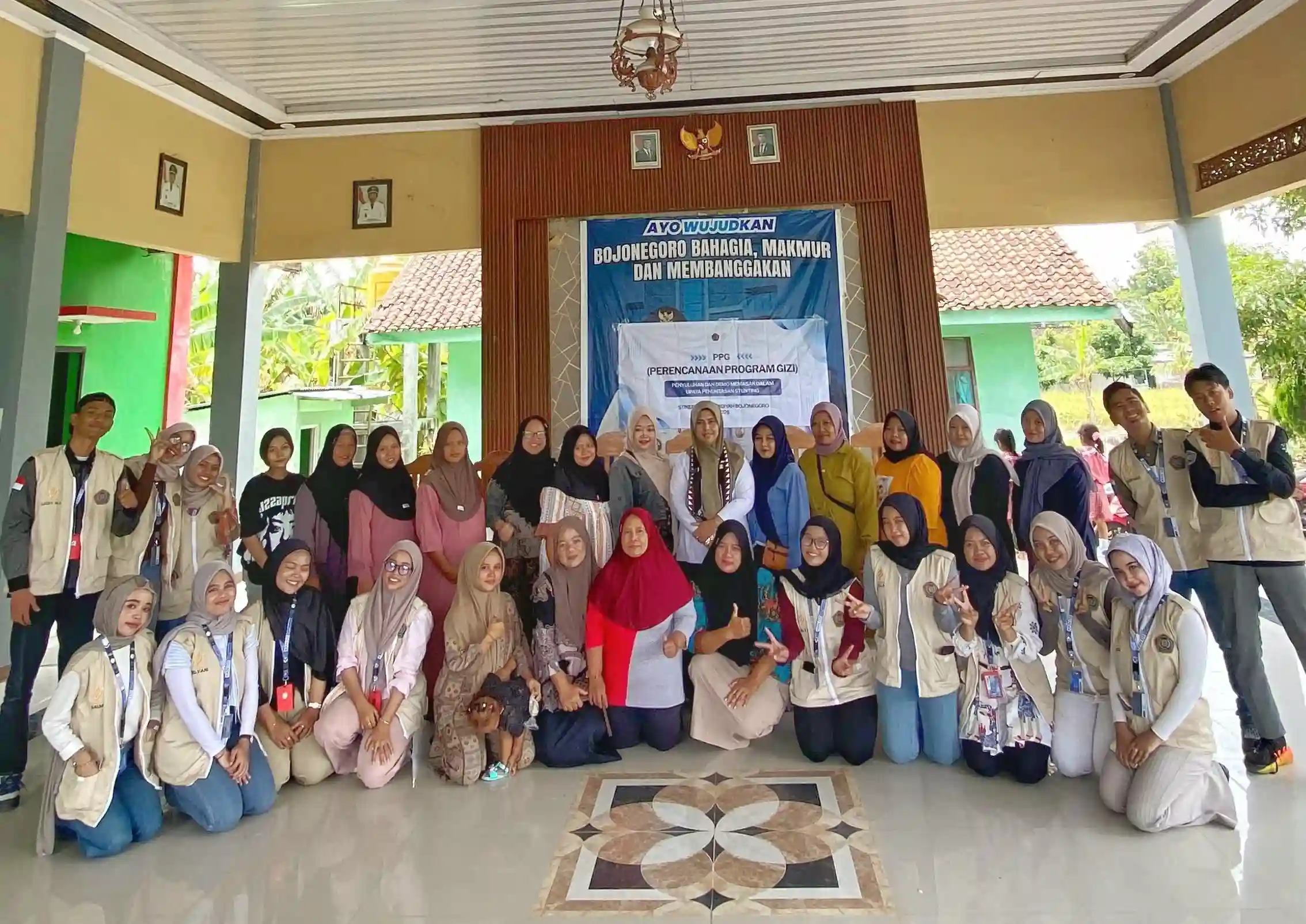 Mahasiswa KKN STIKES Muhammadiyah Bojonegoro Gelar Penyuluhan Kesehatan Dukung Pencegahan Stunting Sejak Dini