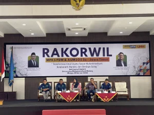Suasana Rakorwil MPKS PWM Jawa Timur tahun 2026