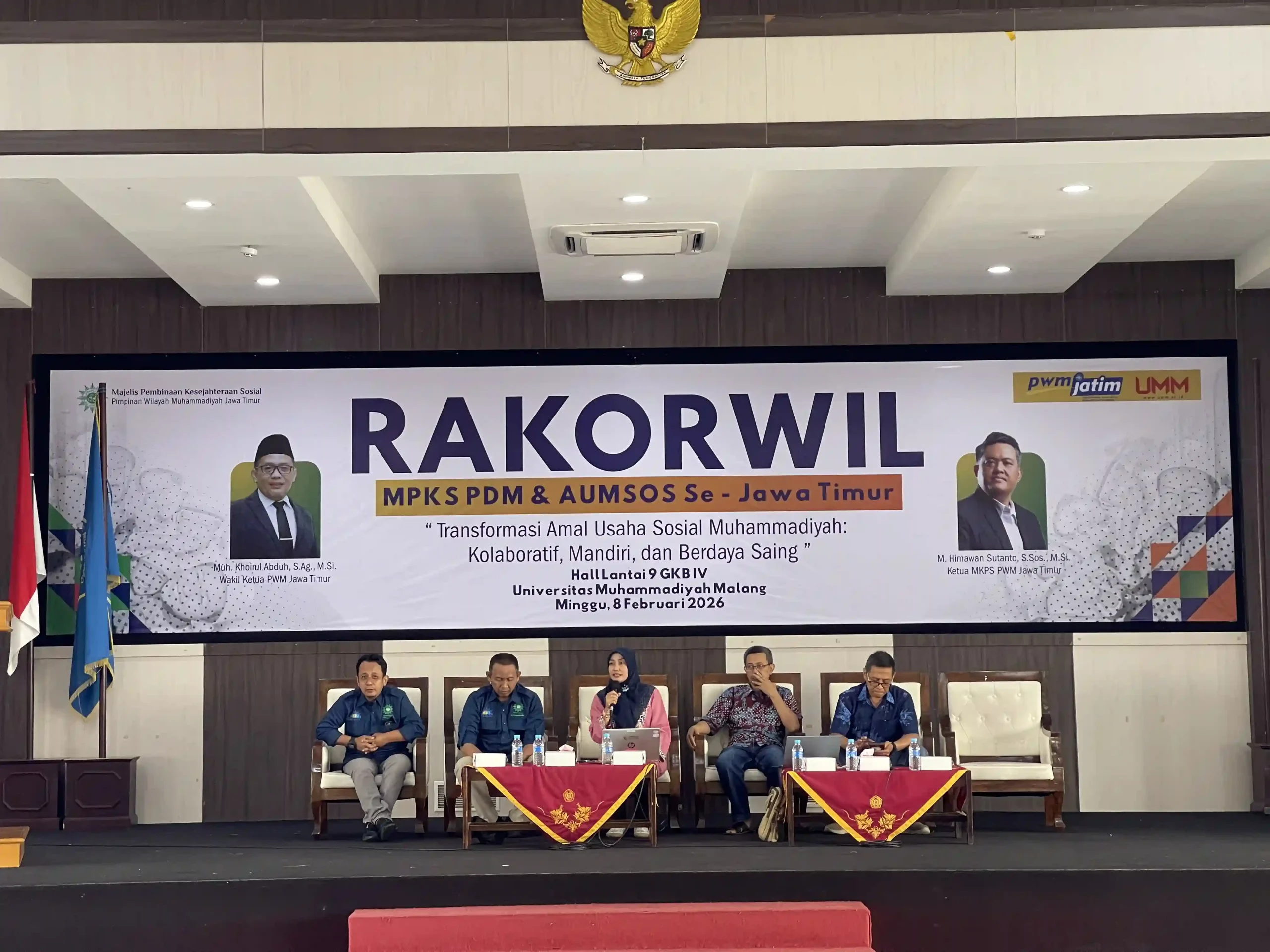 Suasana Rakorwil MPKS PWM Jawa Timur tahun 2026