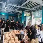 Posko AksiMu Layani Jemaah Mujahadah Kubro 1 Abad Nahdlatul Ulama, Bukti Indahnya Kebersamaan.