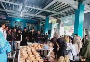 Posko AksiMu Layani Jemaah Mujahadah Kubro 1 Abad Nahdlatul Ulama, Bukti Indahnya Kebersamaan.