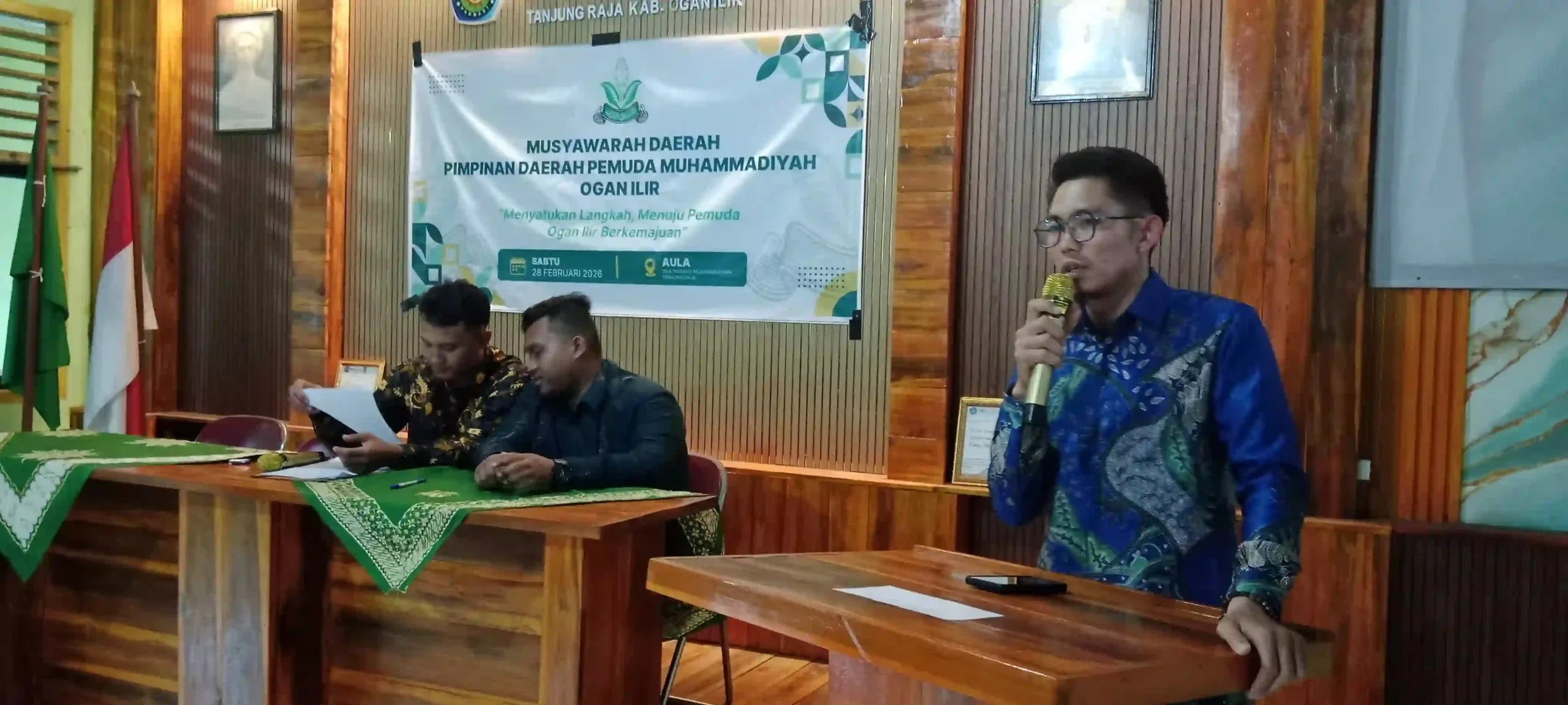 PD Pemuda Muhammadiyah Ogan Ilir Sukses Gelar Musyda, Alumni Timur Tengah Teruskan Tongkat Kepemimpinan