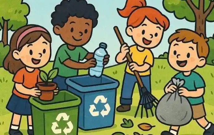 PERAN PELAJAR DALAM MENGURANGI SAMPAH UNTUK MASA DEPAN YANG BERKELANJUTAN