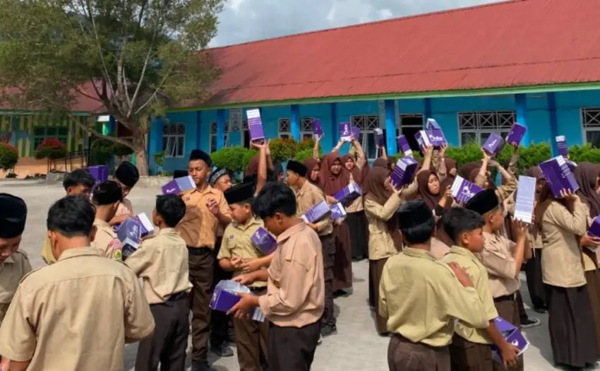 Siswa Muhammadiyah Bener Meriah Terima 500 Pasang Sepatu, Simbol Kepedulian Bagi Keberlanjutan Pendidikan