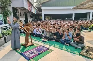 Ratusan Siswa Muhammadiyah Banjarmasin Gelar Salat Istisqa', Berdoa agar Hujan Segera Turun