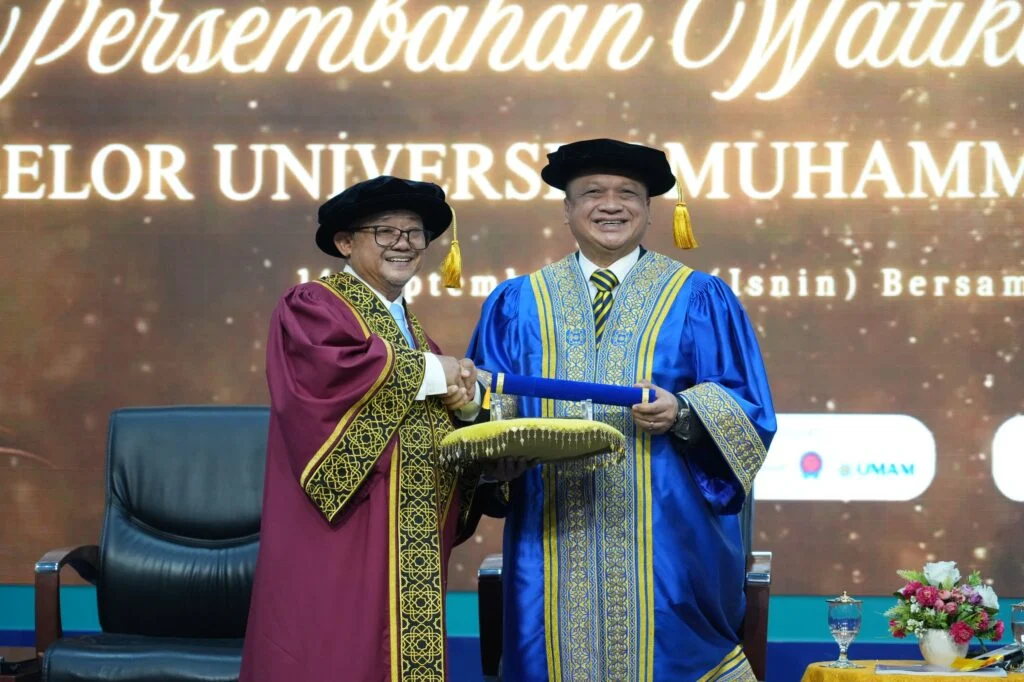 Muhammadiyah Kukuhkan Putra Mahkota Perlis sebagai Konselor Pertama Universiti Muhammadiyah Malaysia