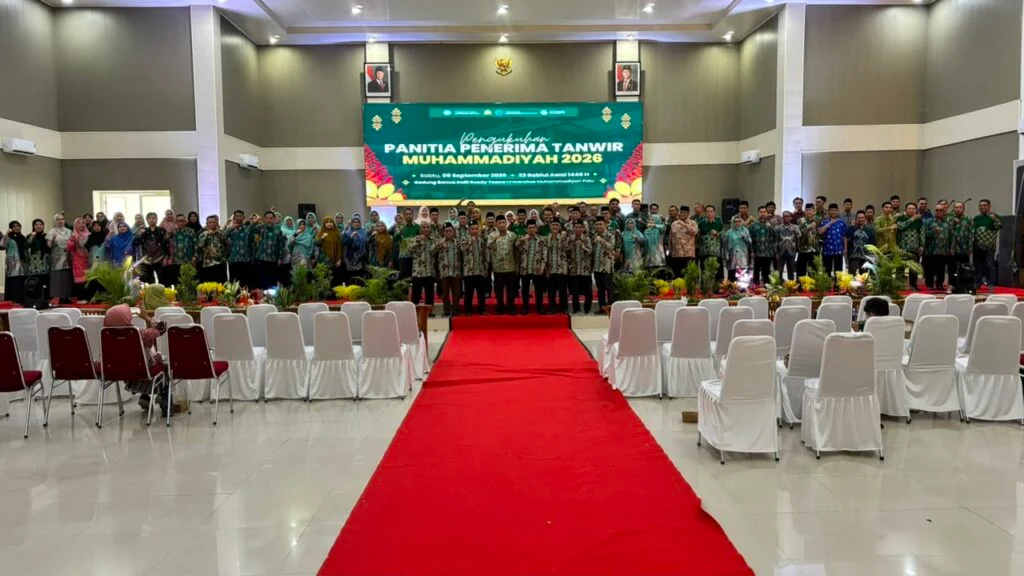 Panitia Resmi Dikukuhkan, PP Muhammadiyah Tunjuk Kota Palu sebagai Tuan Rumah Tanwir Muhammadiyah Tahun 2026
