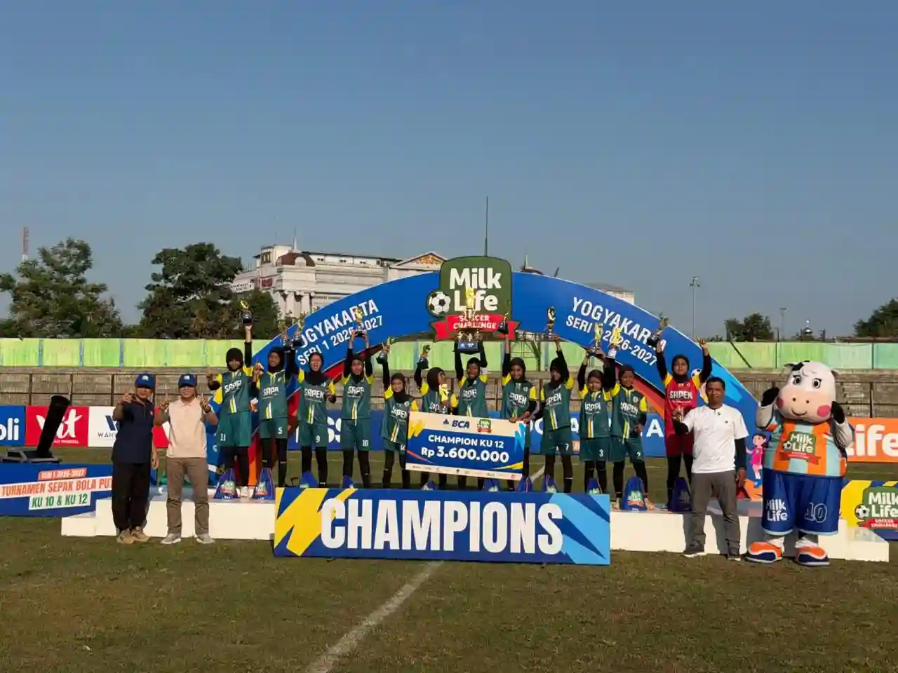 SD Muhammadiyah Sapen Yogyakarta Borong Gelar Juara MilkLife Soccer Challenge 2026 Tingkat Provinsi DIY