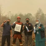 Muhammadiyah Salurkan 250 Oxycan untuk Relawan Karhutla Kalimantan Tengah