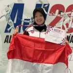 Putri Faradilah Raih Perunggu Anggar Internasional Berkat Konsistensi dan Dukungan Universitas Muhammadiyah Surakarta